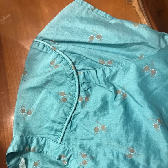 Vintage Ben Sherman Oriental Turquoise Dress - Picture 7 of 10